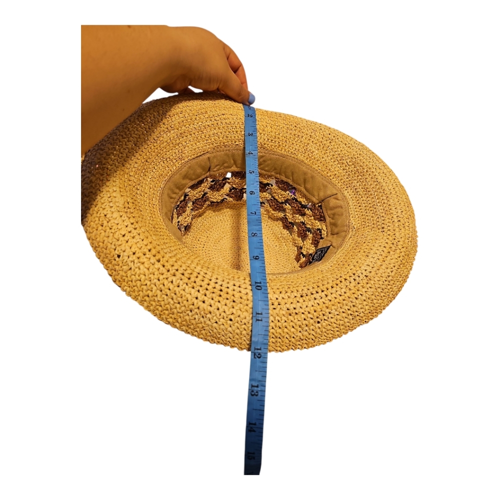 Greenpacha Handwoven Open Weave Sun Hat – Size Small – NWOT - Picture 5 of 10
